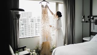 Hilton Hotel Singapore Orchard  Editorial amp Elegant Style Wedding Videography [upl. by Thorbert752]