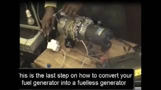 LEARN HOW TO CONSTRUCT A FUELLESS GENERATOR 2020 edition [upl. by Hafirahs]