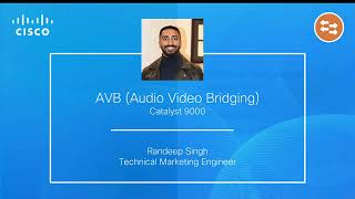 Audio Video Bridging AVB with Catalyst 9000 Series Switches [upl. by Mylor71]