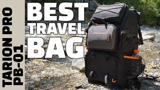 The best camera backpack for travel  TARION Pro PB01 review [upl. by Tyika]