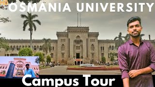 Osmania University Campus Tour  Mr Narendhar [upl. by Stambaugh]