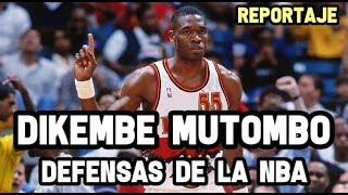 Dikembe Mutombo  Defensa del Baloncesto  Reportaje NBA [upl. by Halstead]