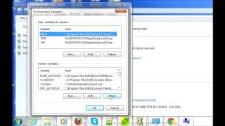 Add Path in Windows 7 tutorial [upl. by Rahsab]