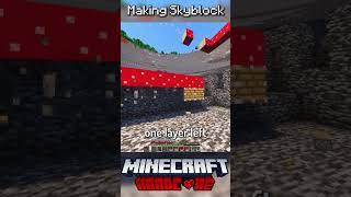 I Made Skyblock in Minecraft Hardcore 17 [upl. by Gretchen]