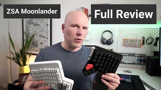 Review ZSA Moonlander Mechanical Split Hotswap keyboard Full Review amp comparison to ErgoDox EZ [upl. by Ushijima]