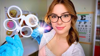 ASMR Eye Exam Roleplay Light Triggers for Sleep amp Relaxation💡 [upl. by Woodward352]