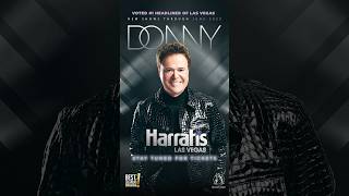 We’re continuing the party at harrahsvegas in 2025 Presale starts tomorrow DonnyOsmond [upl. by Kin]