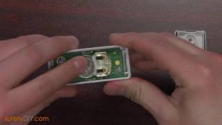 How to Replace the Battery in a 2GIG Wireless Doorbell [upl. by Pascia]