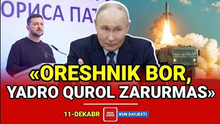 DAXSHATLI QUROL BILAN TAHDID QILGAN ZELENSKIY  PREZIDENT OYLIGIDAN VOZ KECHAYOTGAN TRAMP [upl. by Anatolio]