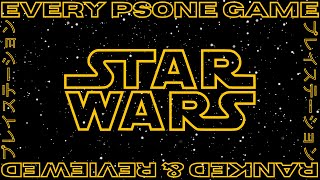 EVERY Star Wars PS1 Game Ranked amp Reviewed  Sean Seanson Ft Makopowered Gaming [upl. by Payton]