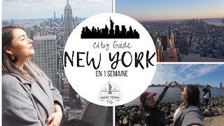 NYC CITY GUIDE 🗽🏙 Une semaine à New York avec moi [upl. by Aekahs]