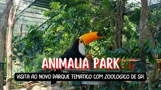 Animalia Park  o parque temático  zoológico de São Paulo [upl. by Nauqed]