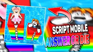 Answer or Die script – Farm Gems Auto Answer [upl. by Ociredef]