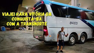 Viajei de Montes ClarosMG para Vitória da ConquistaBA pela Transnorte [upl. by Anital]