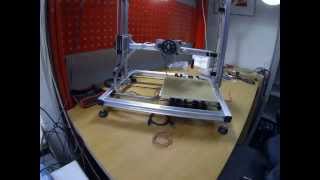 Assemble Velleman K8200 3D Printer  TimeLapse [upl. by Marni]