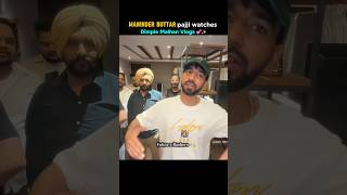 Maninder Buttar watches Dimple Malhan Vlogs 😍🫶🏻✨️ [upl. by Estis]