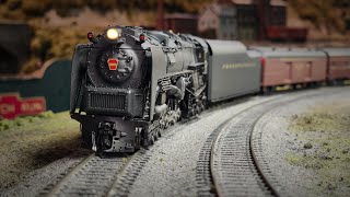 Pennsylvania Railroad HO Scale Train Layout Masterpiece [upl. by Rey628]