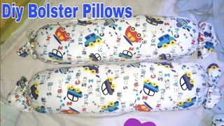 Diy Bolster Pillow for baby 6 months above My diy pillow for my baby kenzie part 1 [upl. by Berger]