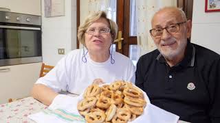 I TARALLI PUGLIESE SECONDA PARTE  RICETTA DELLA NONNA MARIA [upl. by Leirad]