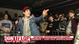 J WALKER VS SCIZZAHZ  Dont Flop Rap Battle [upl. by Ahsilak634]