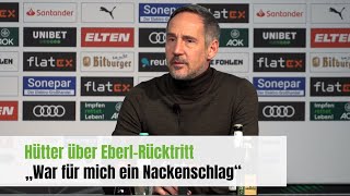 Hütter über EberlAbschied „War für mich ein Nackenschlag“ [upl. by Nollek]