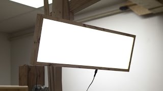 Make This SUPER Bright LED Light Panel [upl. by Eigla]