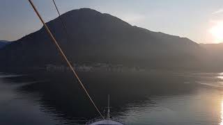 Sailing into Kotor Montenegro aboard the Marella Discovery 2 [upl. by Blumenfeld]