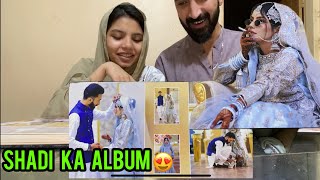 OUR WEDDING MEMORIES❤️ SHADI KA ALBUM 🙄 [upl. by Nibroc]