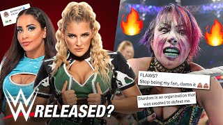 Lacey Evans DONE with WWE Asuka GOES OFF on Social Media And Whats up with Aliyah [upl. by Lunnete]