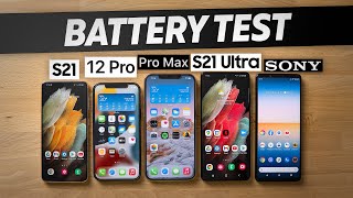 Sony Xperia 1 III BATTERY Test Can it match iPhones and Galaxy [upl. by Elacsap]