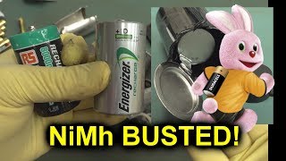 EEVblog 1200  BUSTED  Energizer amp Duracell NiMH [upl. by Fellner]