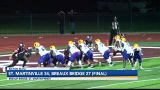 Bayou Blitz Week 3 Acadiana High School Football Scores amp Highlights Thursday [upl. by Nibbor]