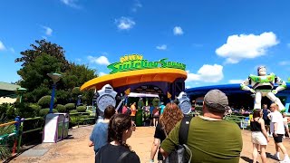 POV Alien Swirling Saucers  Disneys Hollywood Studios [upl. by Yelats829]