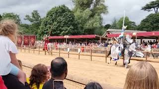 Warwick Castle Live Jousting War Of The Roses 5 [upl. by Stephen]