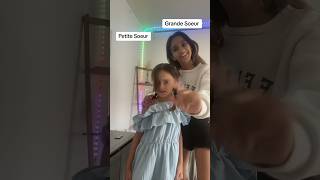 Grande Soeur VS petite Soeur «shortvideo humour sister soeur [upl. by Revned3]