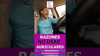 Experto Nos Da Las Razones de No Usar Auriculares Mientras Conduces conducciónsegura carnetcoche [upl. by Ginsburg]