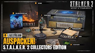 STALKER 2 COLLECTORS EDITION UNBOXING ☢️ Wie ist die Qualität [upl. by Ahsiekin509]