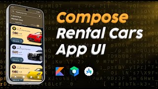 Build Rental Cars App UI in Jetpack Compose 1 [upl. by Aloibaf]