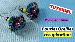 Tutoriel boucles doreilles en perles UNIQUES 🎁 [upl. by Nitsrik]