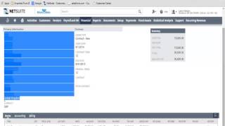 NetSuite Demo OneWorld [upl. by Jemine]