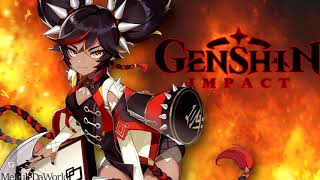 Genshin Impact ost  Rockin With Fire Extended [upl. by Gelasias213]