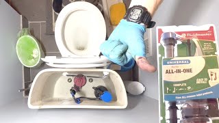 How to Install Fluidmaster Toilet Repair Kit [upl. by Takara]