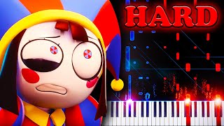 RUSH DIGITAL CIRCUS Playable  Piano Tutorial [upl. by Yelehsa]