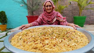 Moong Dal Halwa With Vedic Ghee Recipe By Granny  Soaked Moong Daal Recipe  Indian Dessert [upl. by Artemisia]