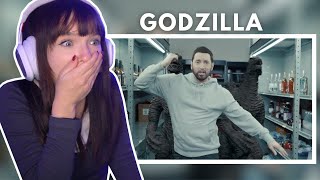 Eminem  Godzilla ft Juice WRLD Official Music Video  First Time Reaction [upl. by Iilek]