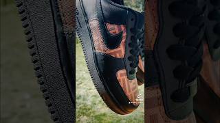 Custom Fendi AF1s shoes sneakers nike fashion custom fendi mikeycustoms [upl. by Ennairoc]