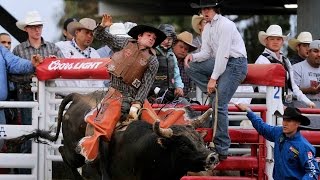 Bullriding at the Clovis Rodeo [upl. by Behl513]