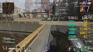 GeForce GTX 1660 ti  Intel Core i59600K  Apex Legends FPS Test [upl. by Noraf805]