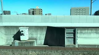 817系VT516 白川鉄橋〜熊本 車窓 [upl. by Anibas174]