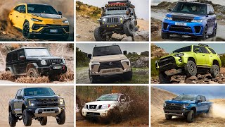 OFF ROAD Of Most Famous Car Brands In The World [upl. by Emrich]